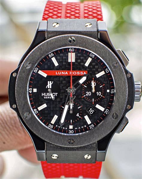 hublot rossa luna|hublot luna rossa for sale.